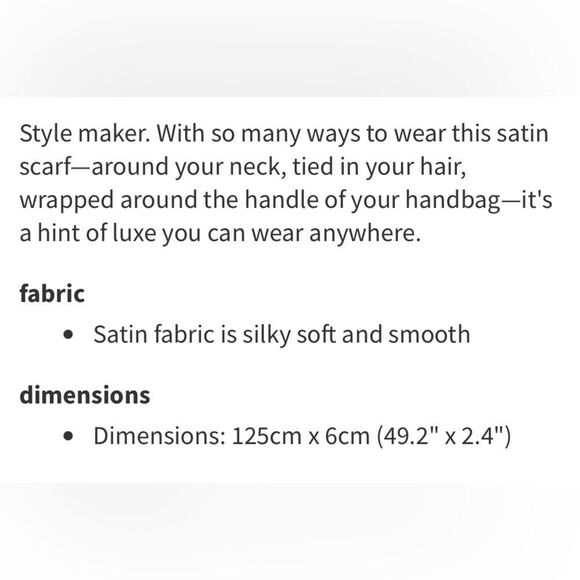 Lululemon Satin Skinny Scarf Fluor Pink / Pink Paradise / Lulu Red - Picture 5 of 8